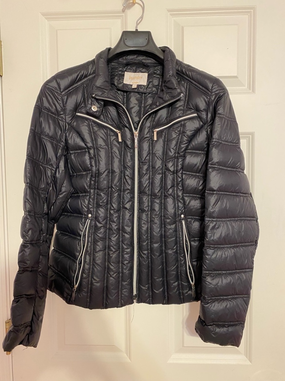 Laundry by Shelli Segal quilted puffer jacket, size large